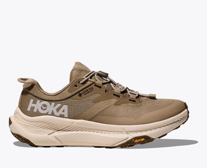 HOKA Mens Transport GTX Shoes in Eggnog/Eggnog, Size 11 Product Image