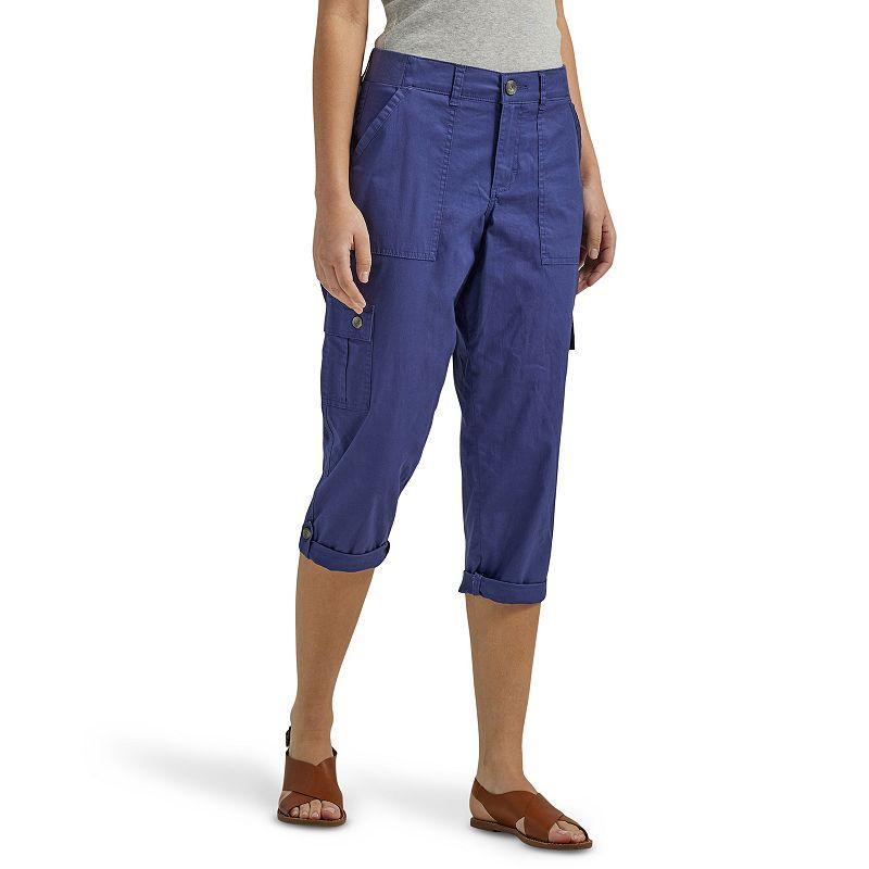 Womens Lee Flex-To-Go Cargo Capri Pants Product Image