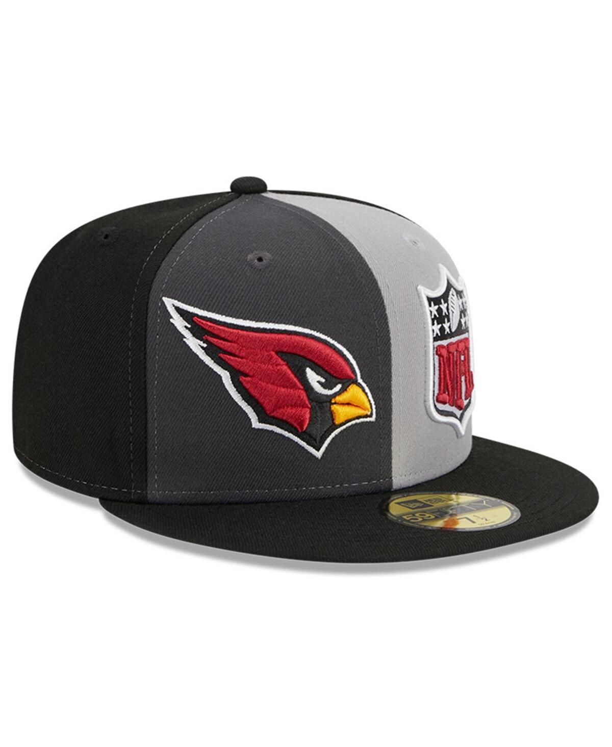 Mens New Era Gray/Black Arizona Cardinals 2023 Sideline 59FIFTY Fitted Hat Product Image