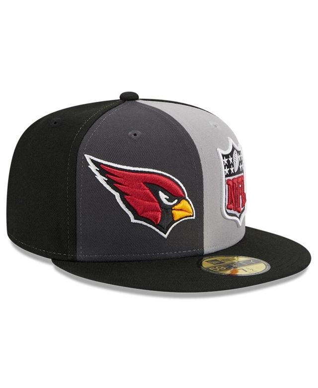 Mens New Era Gray/Black Arizona Cardinals 2023 Sideline 59FIFTY Fitted Hat Product Image