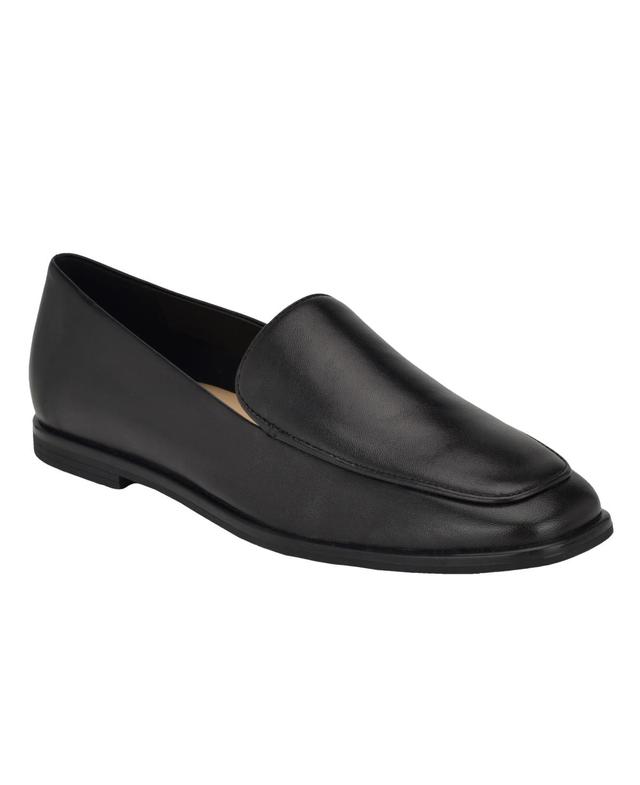 Calvin Klein Womens Nolla Square Toe Slip-On Casual Loafers Product Image