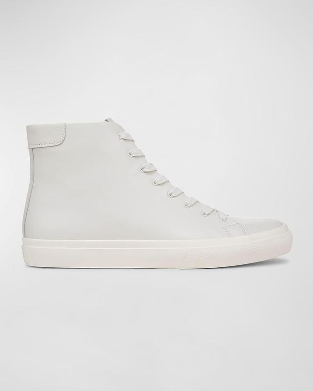 Mens Fulton Leather High-Top Sneakers Product Image