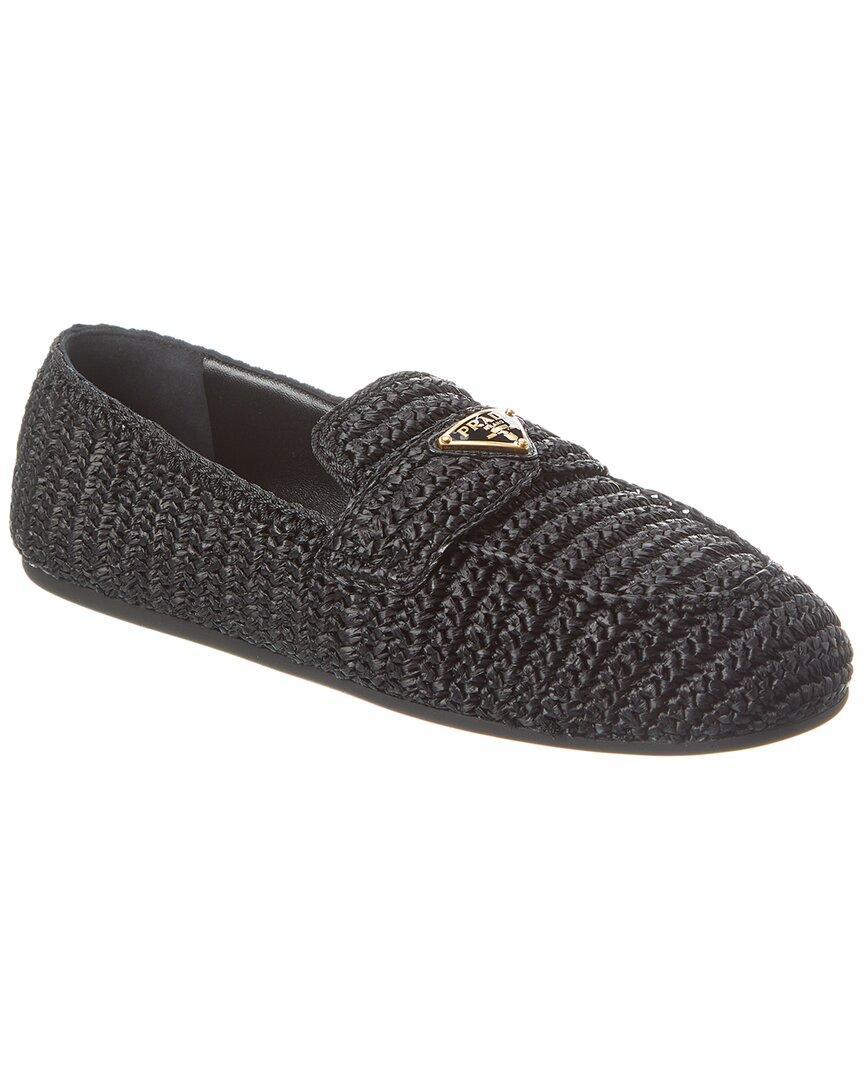 Woven Loafer In Black product image