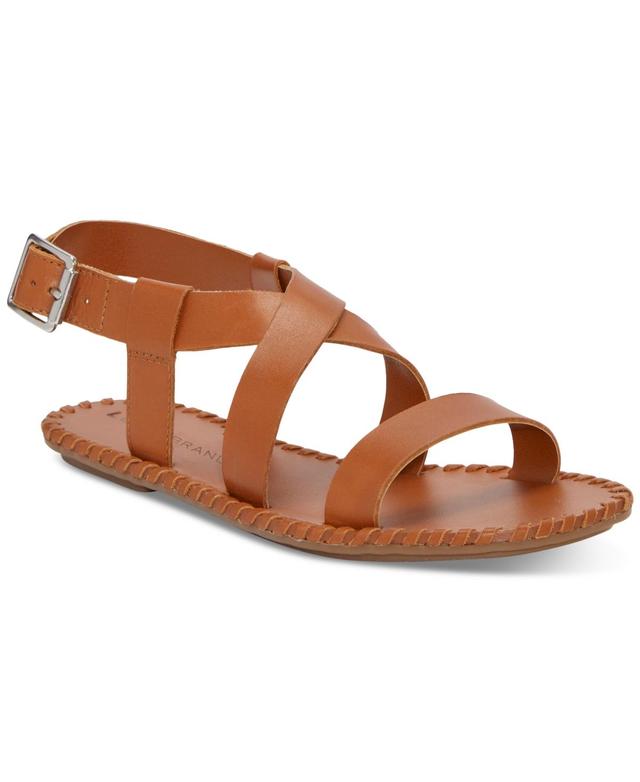 Lucky Brand Womens Zelek Crisscross Flat Sandals Product Image