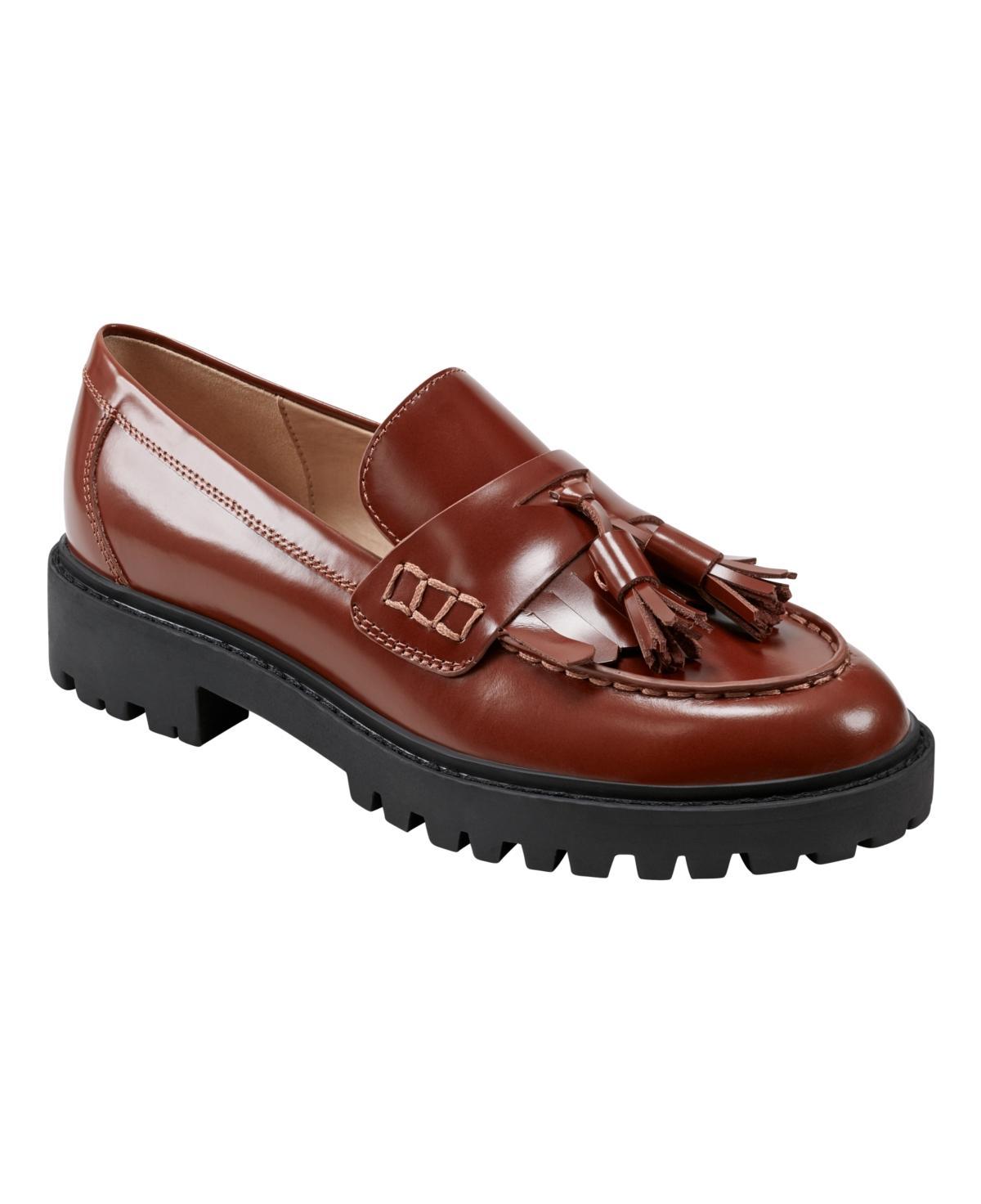 Marc Fisher Ltd Womens Ozzie Slip-on Lug-sole Casual Loafers Product Image