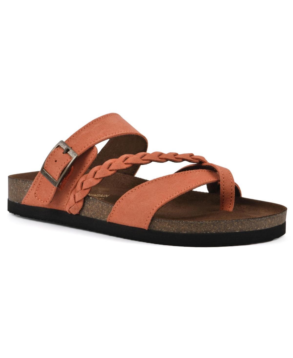 White Mountain Womens Hazy Footbed Sandals Product Image