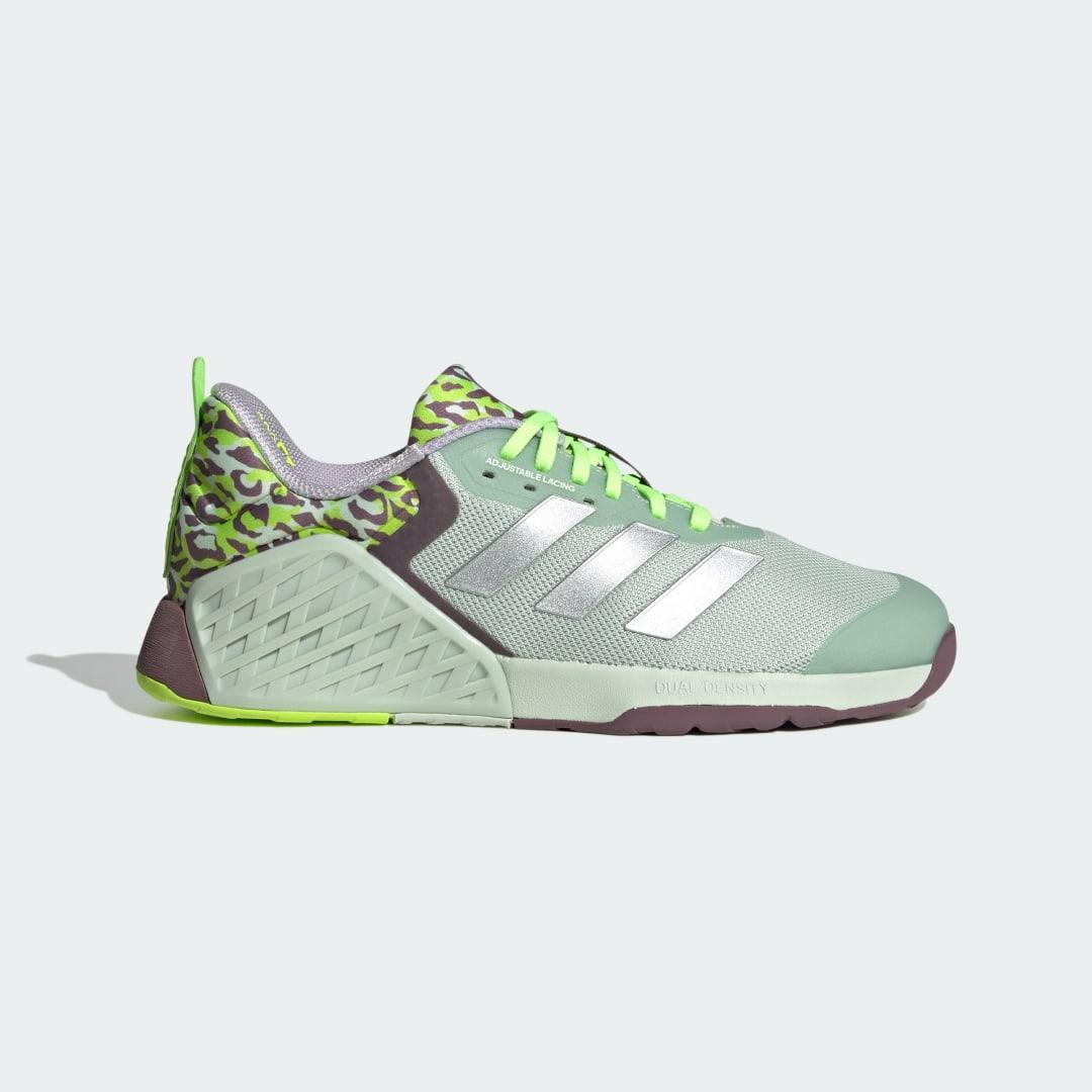 adidas Dropset 3 GFX Shoes Linen Green 5.5 Womens product image