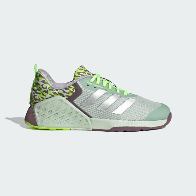 adidas Dropset 3 GFX Shoes Linen Green 12.5 Womens Product Image