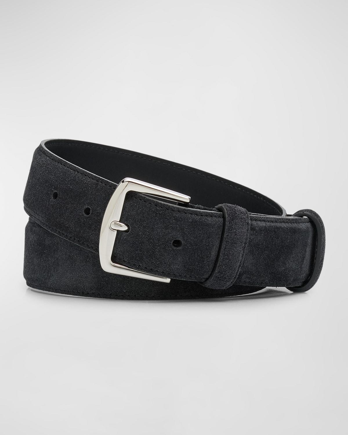 Mens Basic Suede Belt Product Image