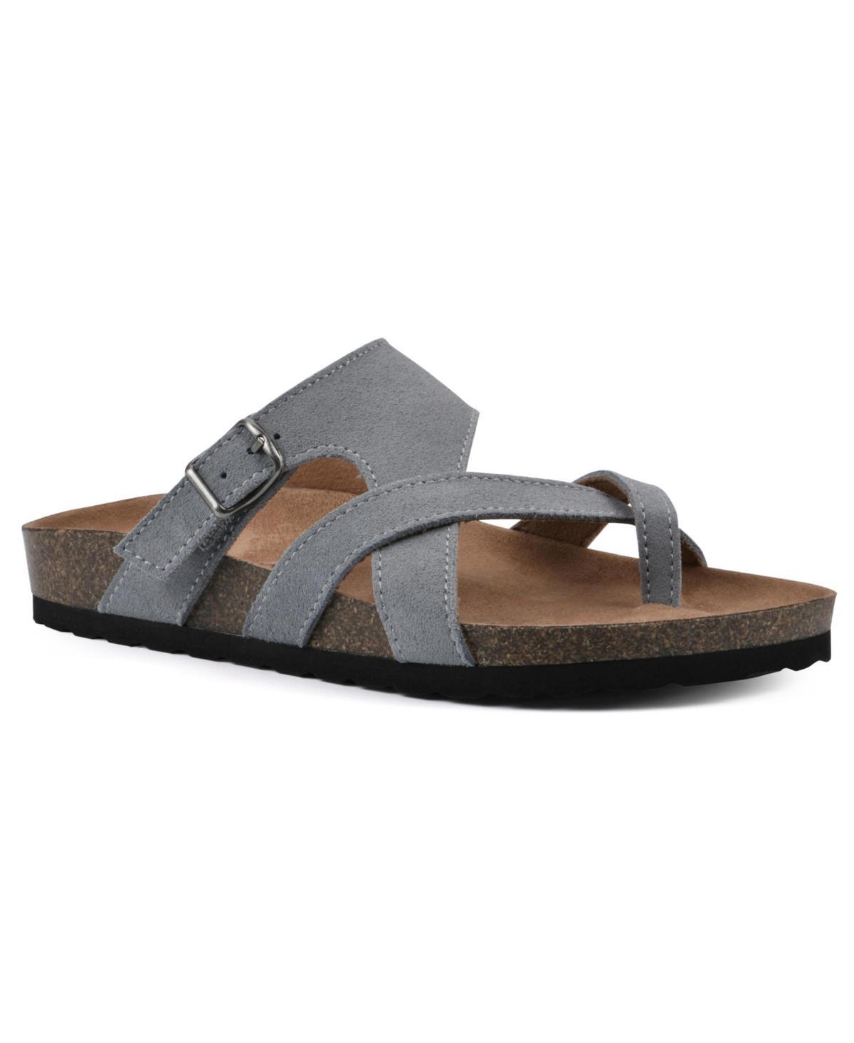 White Mountain Womens Graph Footbed Sandals Product Image