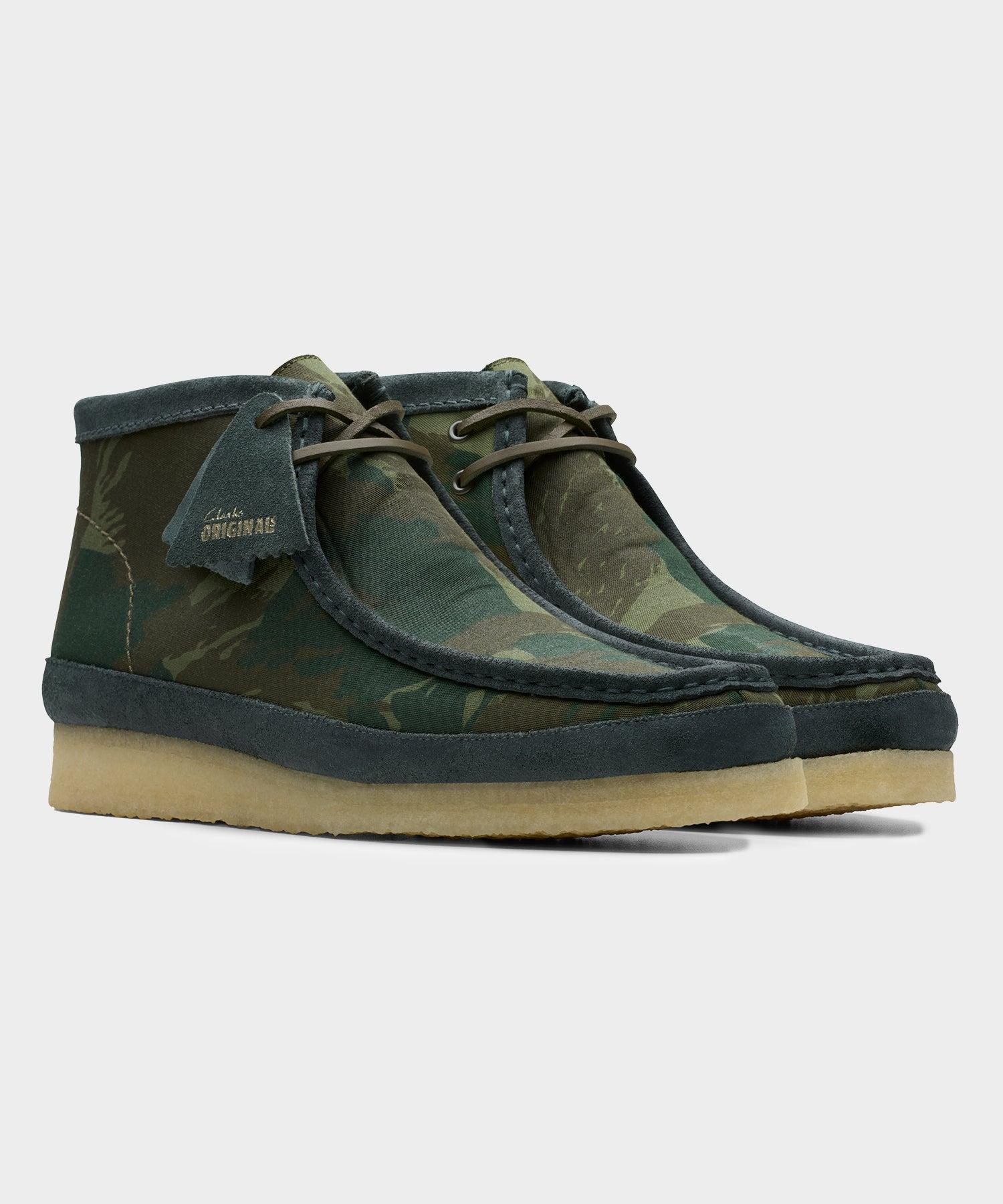 Clarks Wallabee Harajuku in Green Camo Product Image