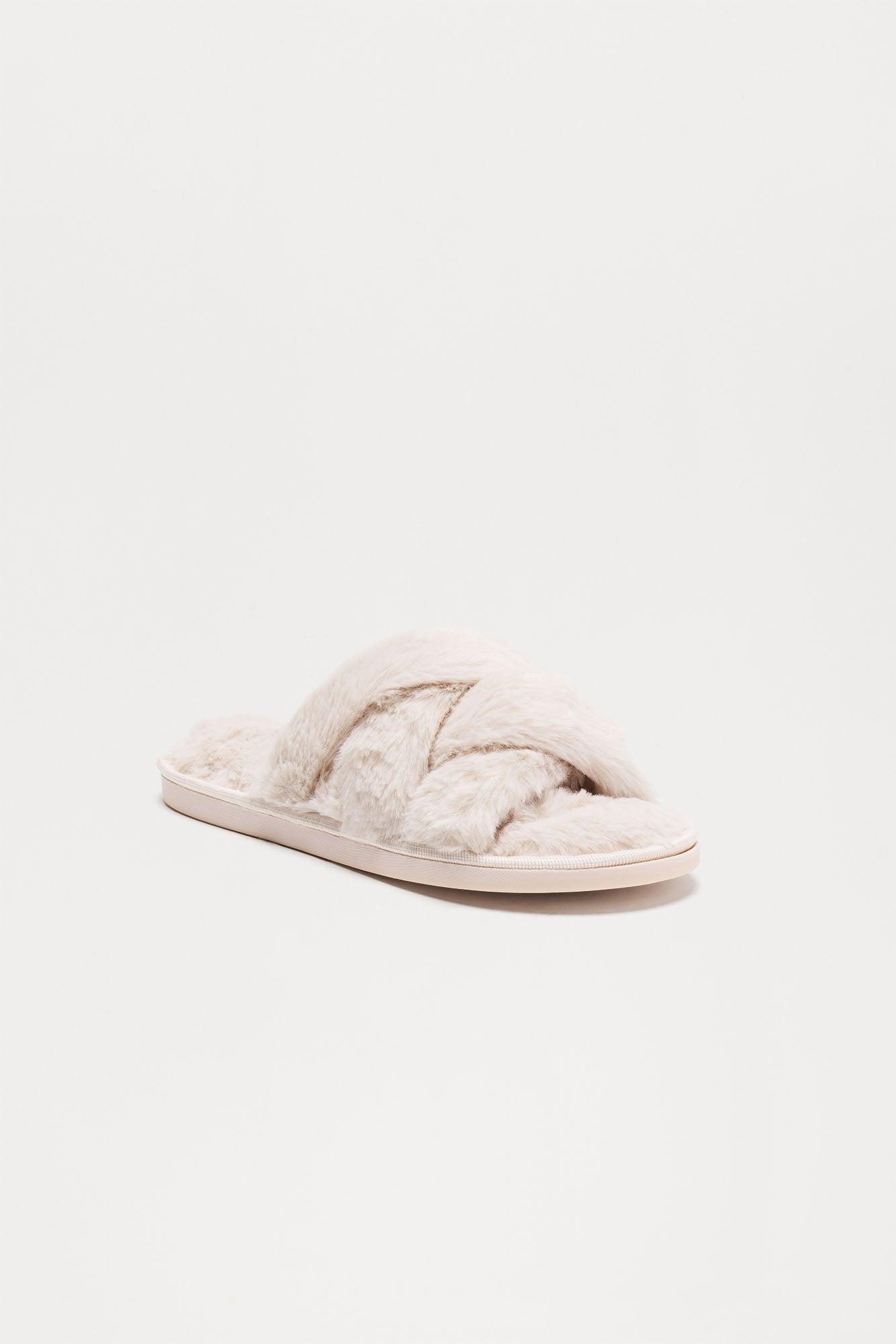 Sweet Dreams Slippers - Ivory Product Image