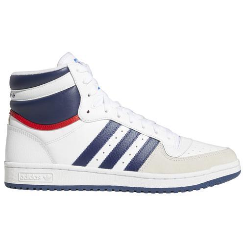 adidas Originals Mens Top Ten RB - Basketball Shoes Navy/Red/White Product Image