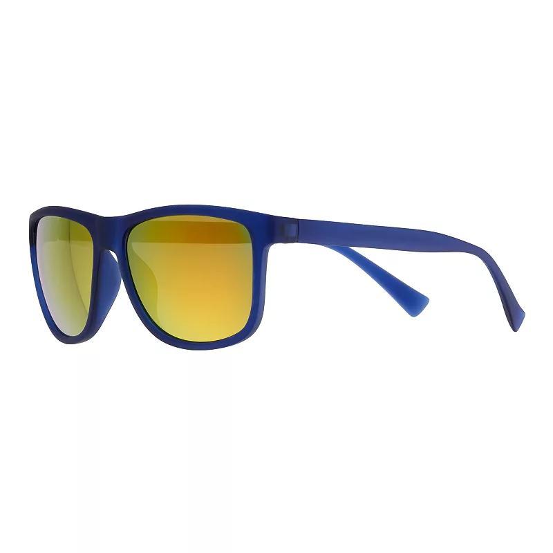 Mens Cali Plastic Way With Mirror Lens Sunglasses Product Image