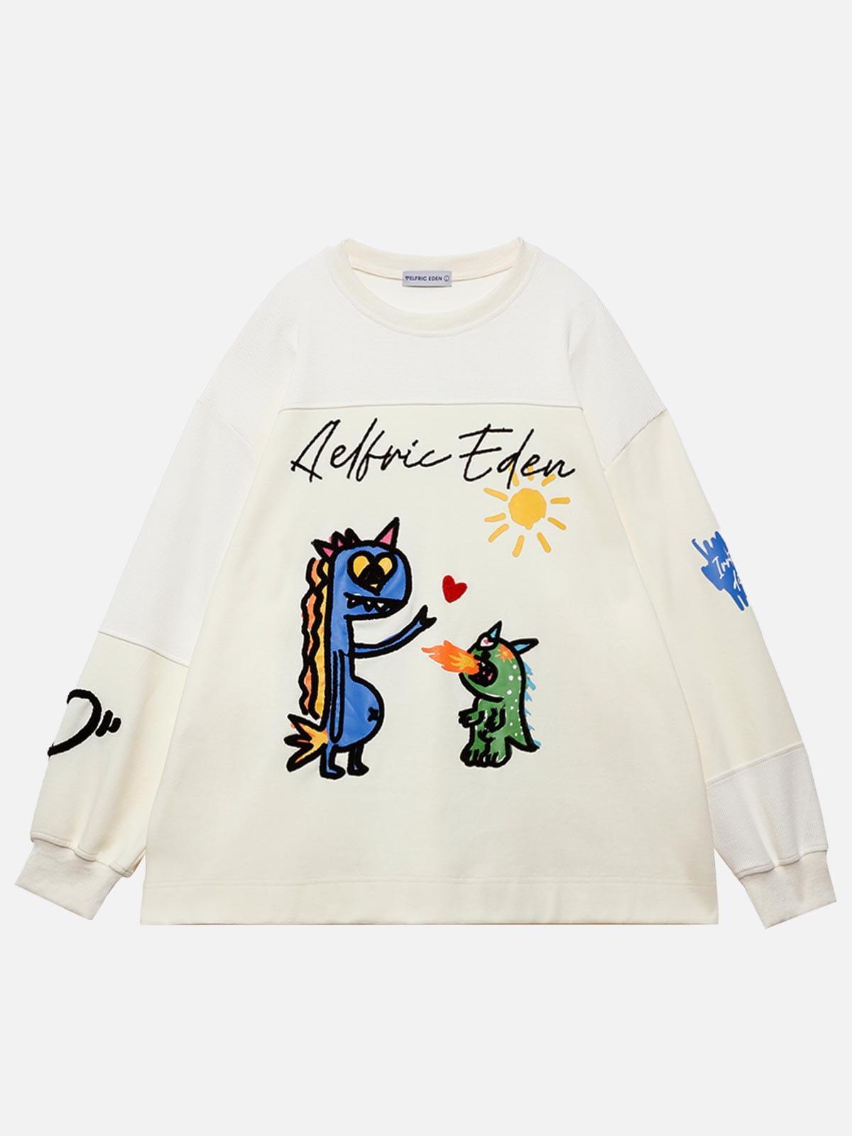 Aelfric Eden Cute Monster Sweatshirt Product Image