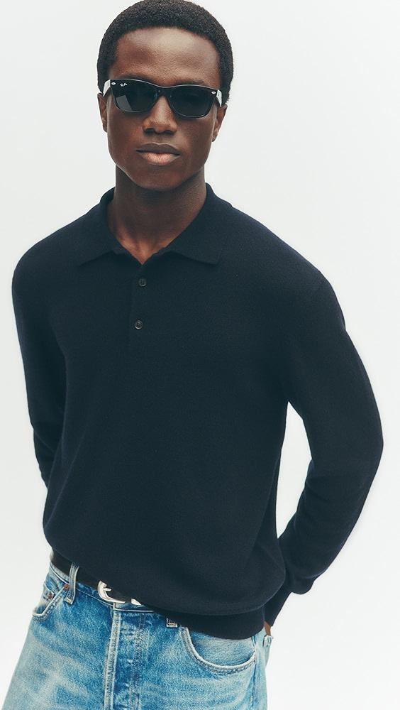 Nili Lotan Jovan Cashmere Polo | Shopbop Product Image