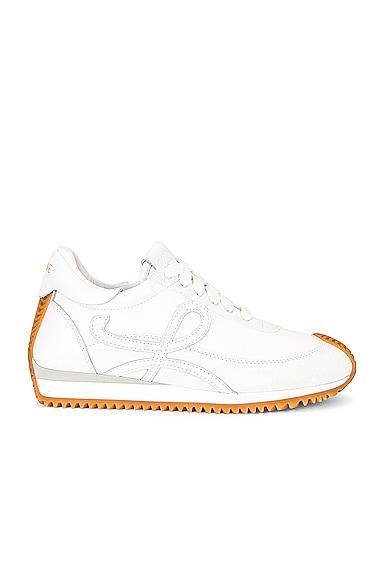 Loewe Flow Runner Sneaker in Soft White - White. Size 39 (also in 41). Product Image