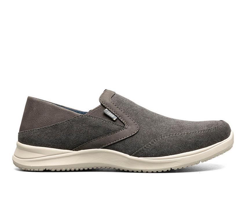 Men's Nunn Bush Conway EZ Canvas Moc Toe Slip On Shoes Product Image