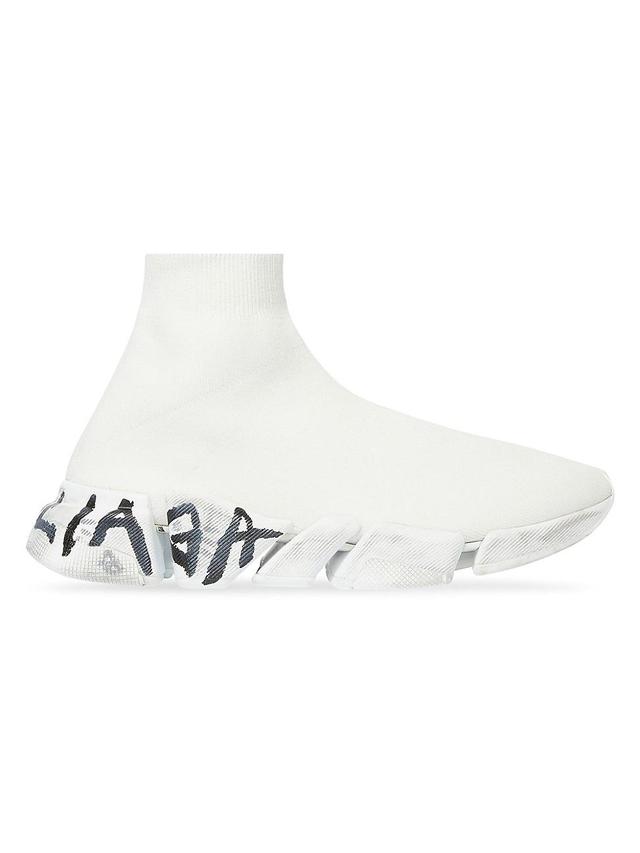 Speed 2.0 Graffiti Recycled Knit Sneakers Product Image