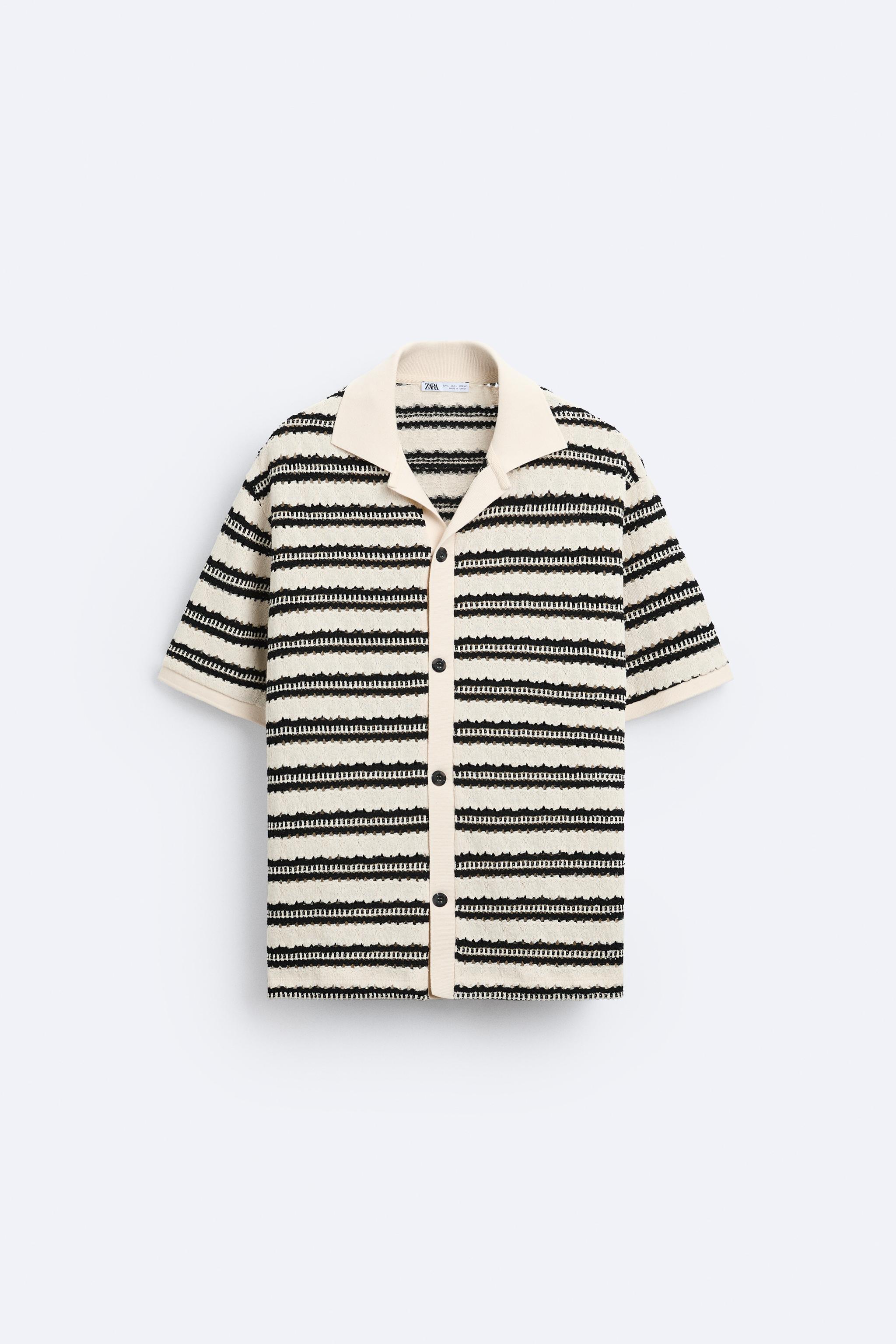 STRUCTURED STRIPED CARDIGAN Product Image