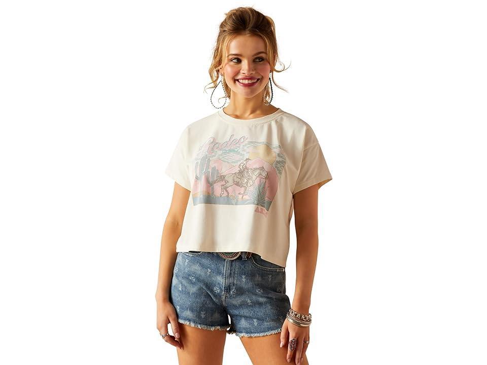 Ariat Rodeo Bound T-Shirt (Pristine) Women's Clothing Product Image