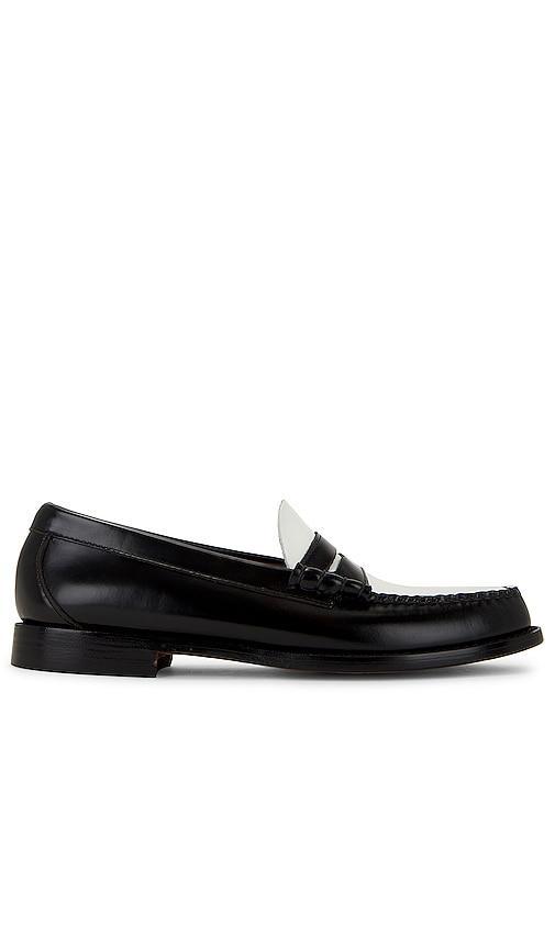 G.H.BASS Original G.H.BASS   Men's Larson Colorblock Weejuns Loafer Shoes   Black   Size 11  - Size: 11 Product Image