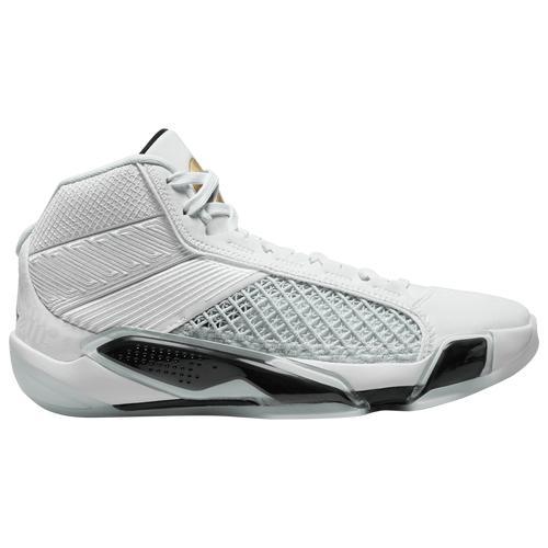 Jordan Mens AJ 38 - Shoes White/Gold/Grey Product Image