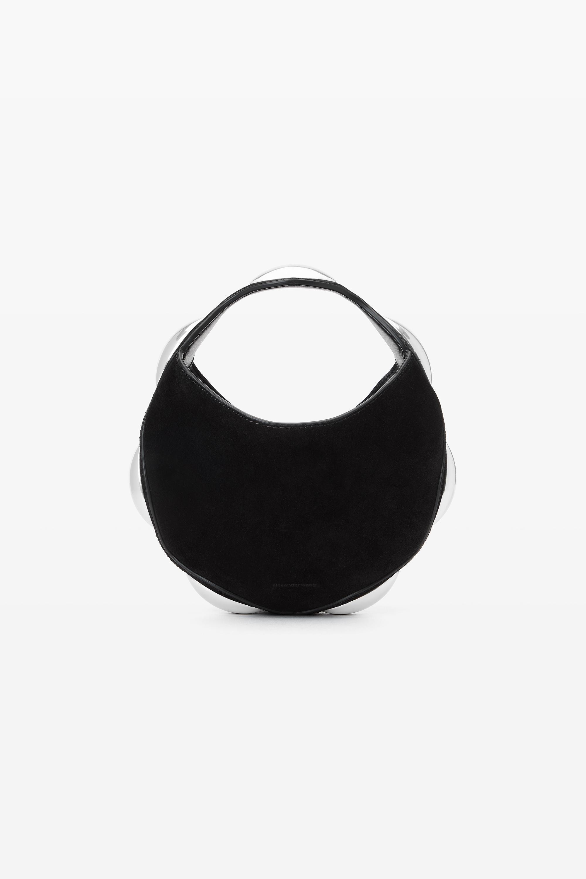 Dome Circular Top-handle Bag In Calf Leather Product Image