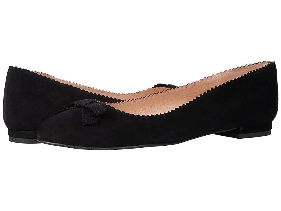 French Sole Halo (Black Suede) Women's Shoes Product Image