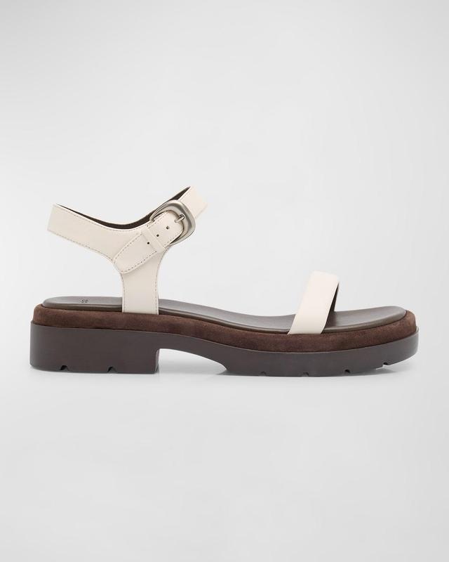 Heloise Leather Easy Comfort Sandals Product Image