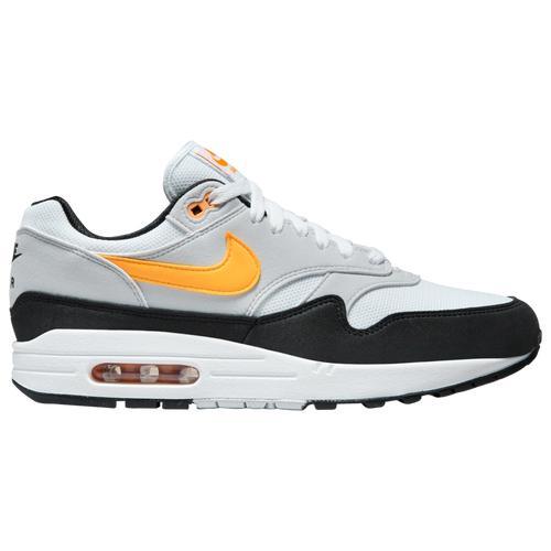 Nike Mens Nike Air Max 1 - Mens Running Shoes White/Gold Product Image