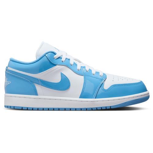 Jordan Mens Air 1 Low SE - Shoes White/White/Carolina Product Image