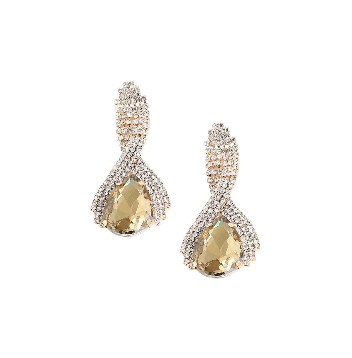 Sohi Womens Bling Drop Earrings Product Image