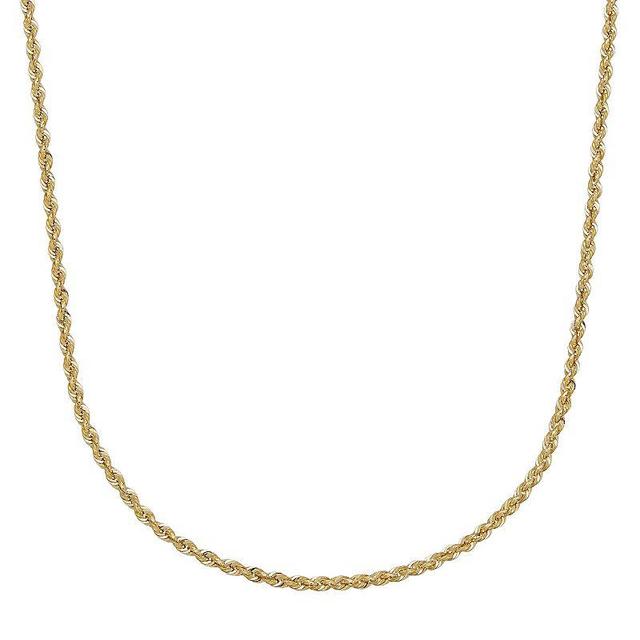 Everlasting Gold 14k Gold Rope Chain - 24 in., Womens Product Image