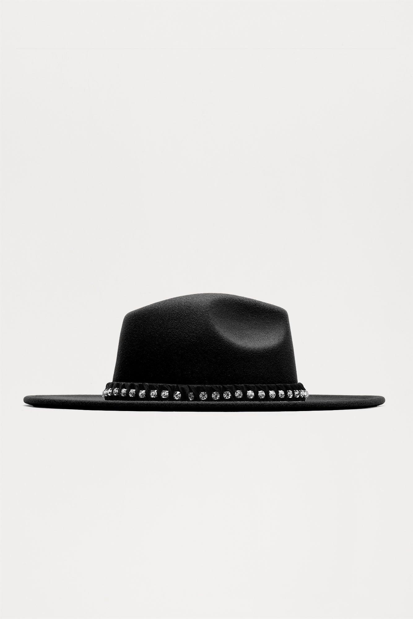 Shining All The Way Fedora - Black Product Image