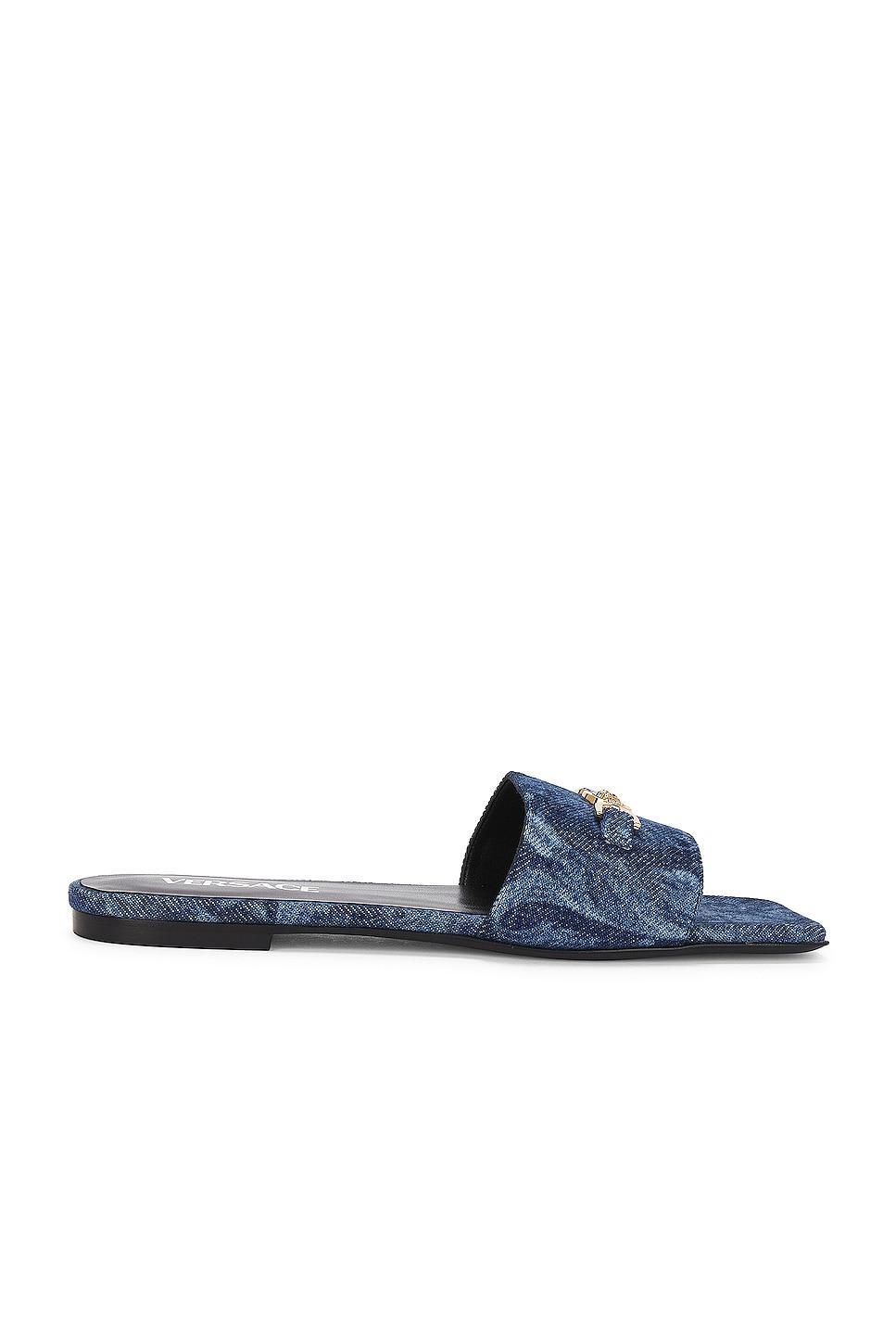 VERSACE Fabric Mule Slides Product Image