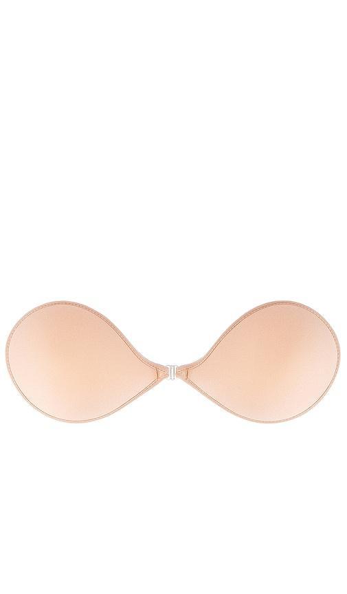 NuBra Push Up Plunge Bra in Nude. - size B (also in A, C, D) Product Image