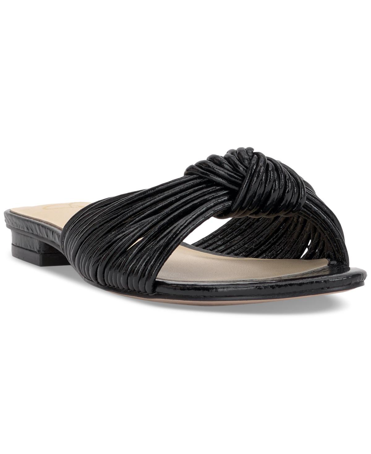 Jessica Simpson Womens Dydra Knotted Strappy Flat Sandals Product Image