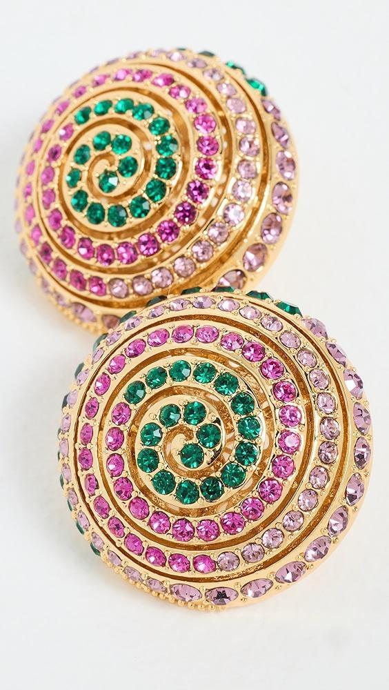 Lele Sadoughi Spiral Button Earrings | Shopbop Product Image