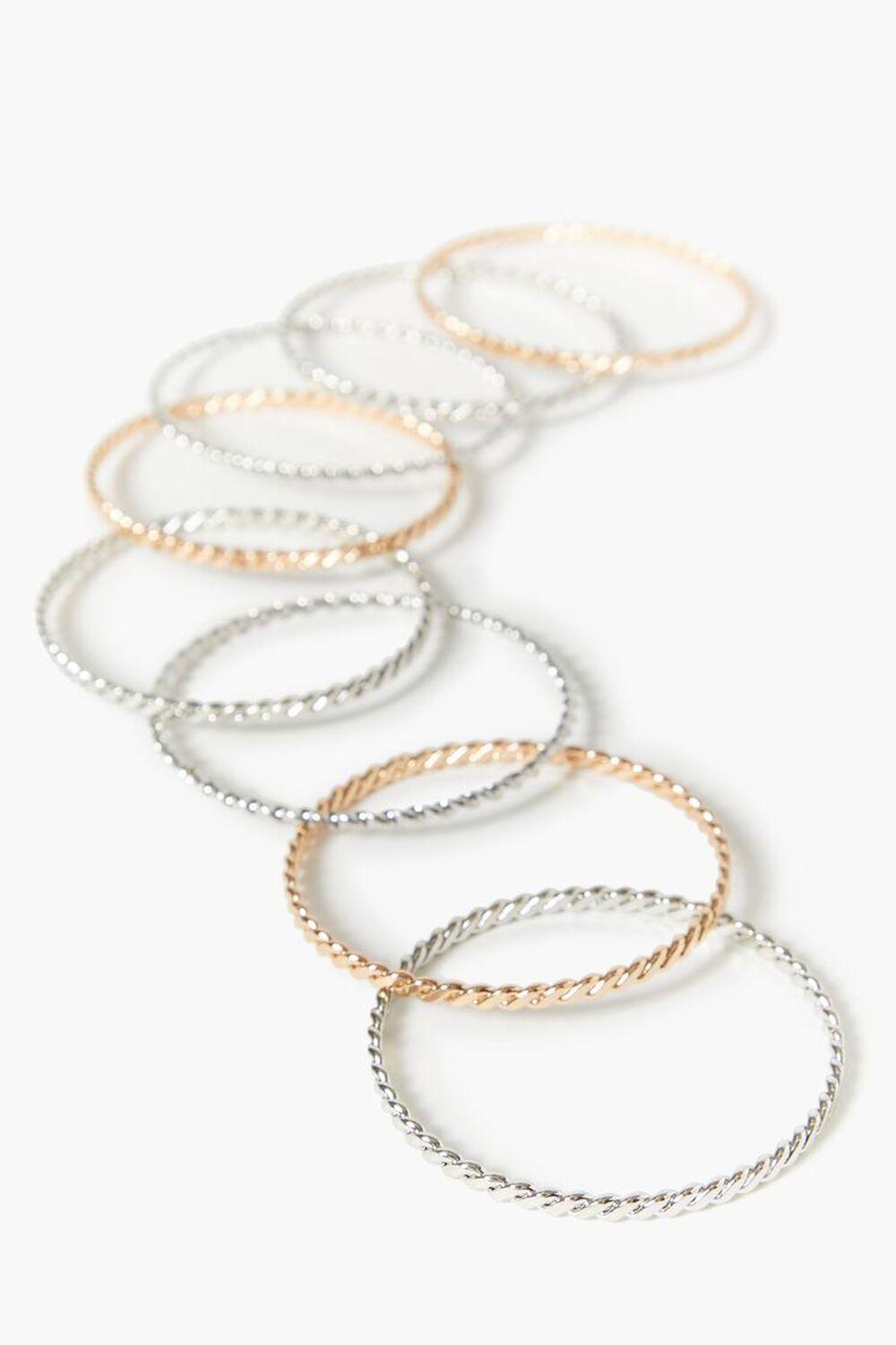 Twisted Bangle Bracelet Set | Forever 21 Product Image