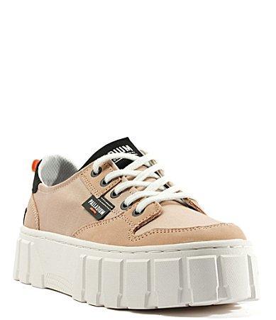 Palladium Womens Pallatower Lo Lugged Sneakers Product Image