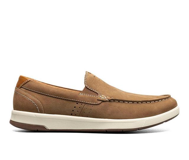 Men's Florsheim Crossover Moc Toe Slip On Casual Loafers Product Image