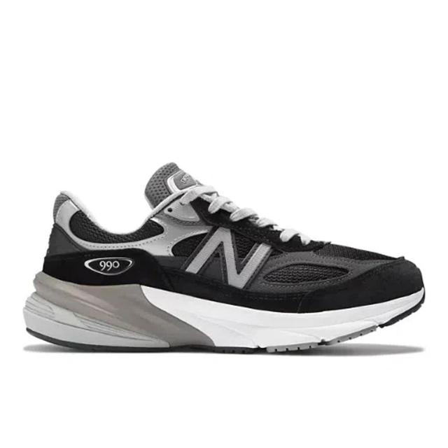 NEW BALANCE 990v6 Made In Usa Black With White Men's Running Shoes M990bk6 Product Image