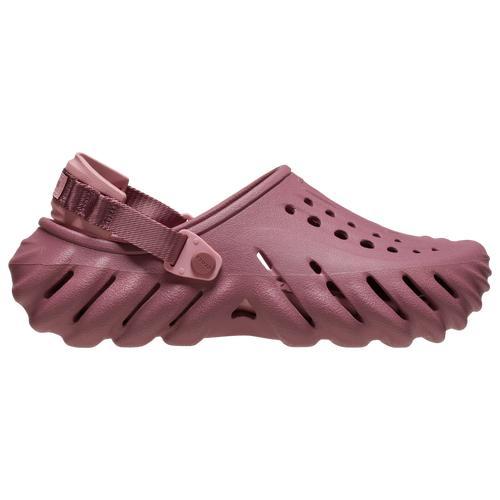 Crocs Womens Echo Clogs - Shoes Purple/Pink Product Image