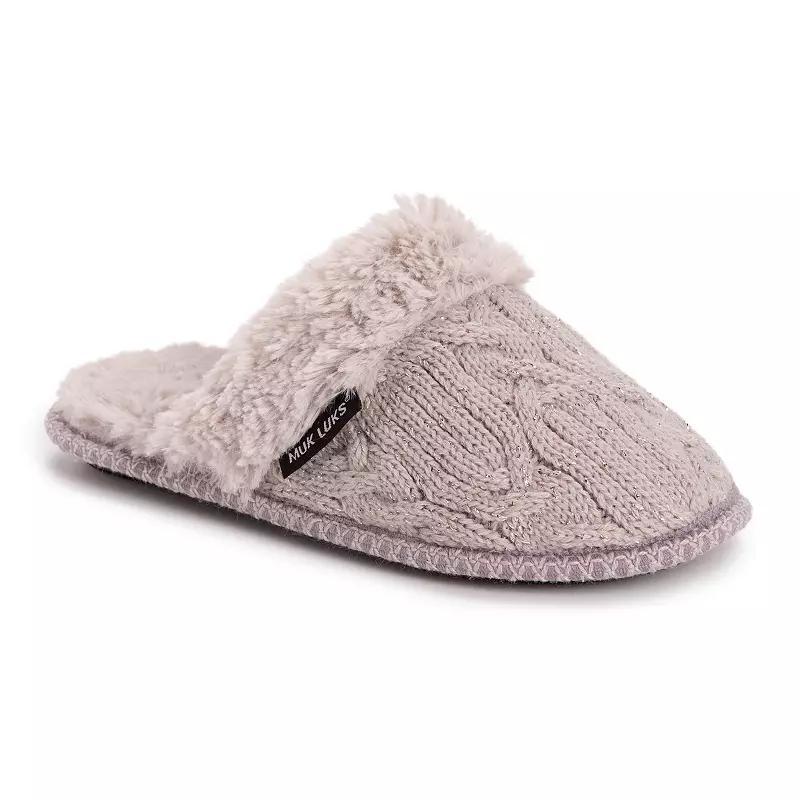 MUK LUKS Frida Womens Scuff Slippers Product Image