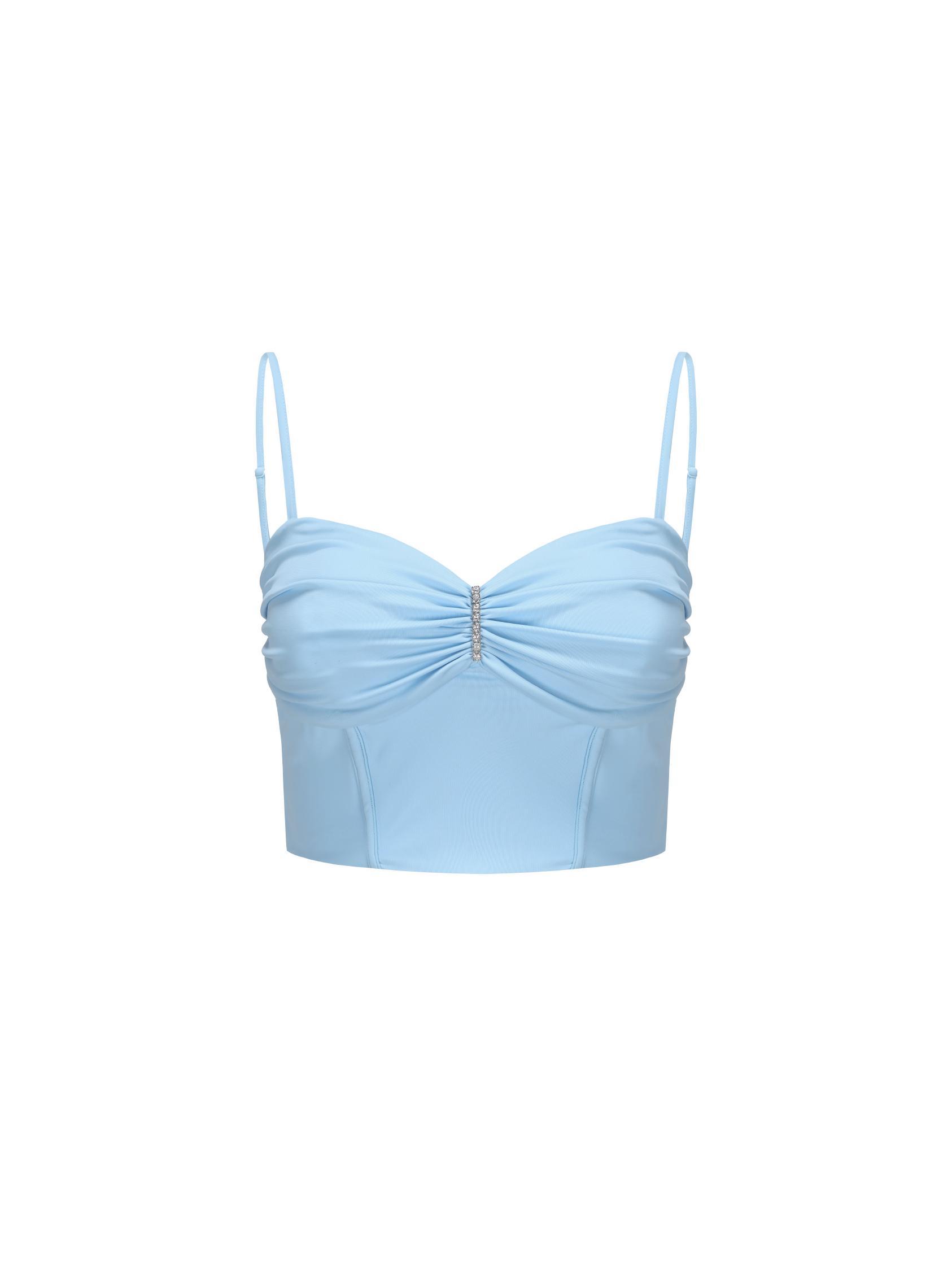 Sheila Top (Aqua) (Final Sale) Product Image