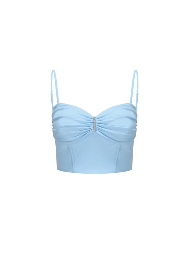 Sheila Top (Aqua) (Final Sale) Product Image