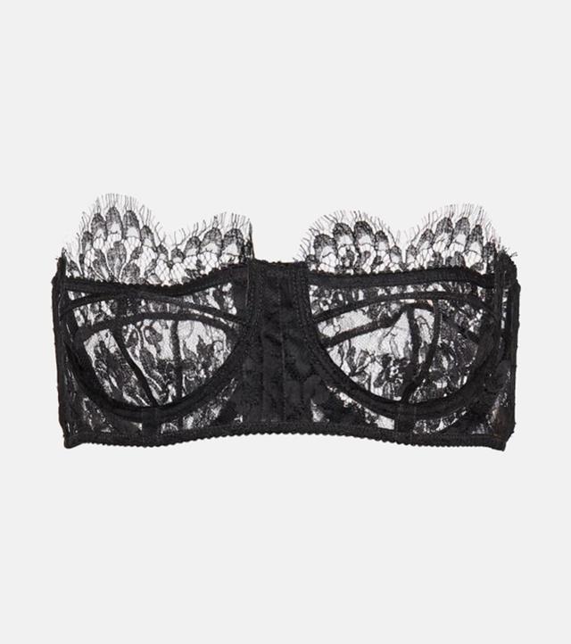 DOLCE & GABBANA Lace Bra In Black Product Image