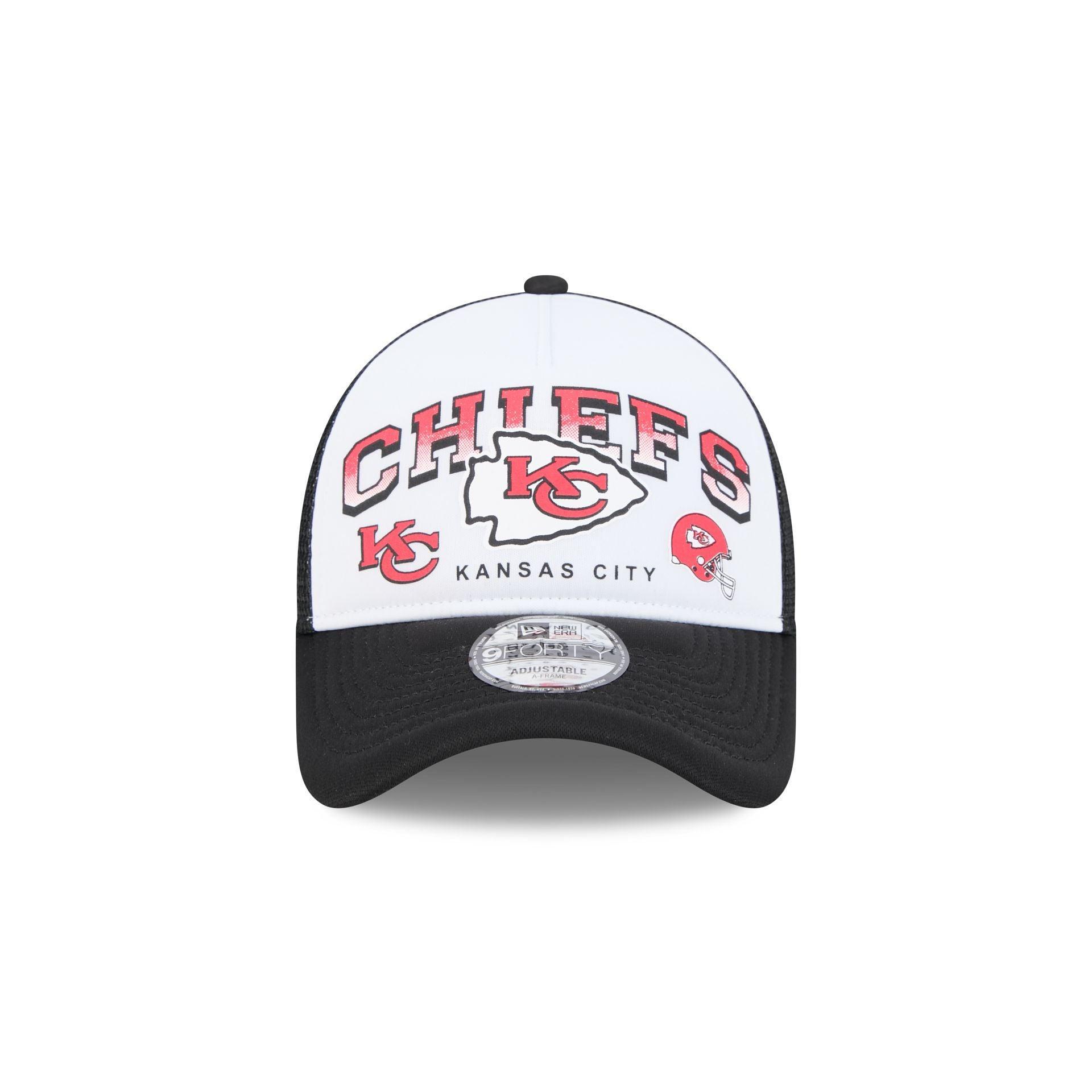 Kansas City Chiefs Sport Classics 9FORTY A-Frame Trucker Hat Male Product Image