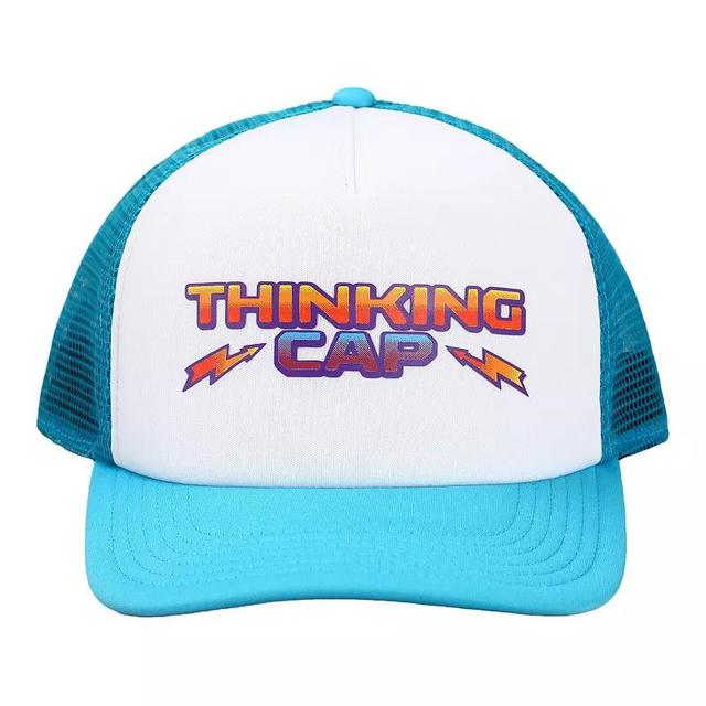 Mens Stranger Things Thinking Cap Trucker Hat Product Image